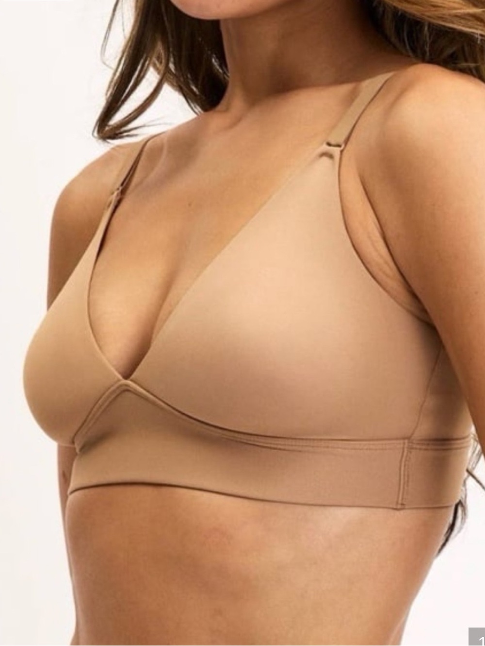 Harper Wilde Bliss Triangle Bralette - Nude